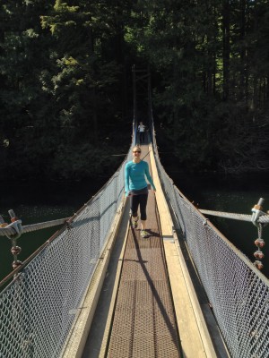 Suspension Bridge at Diez Vistas